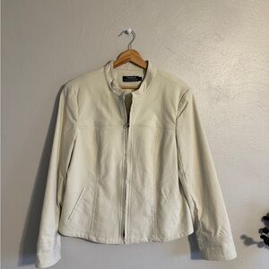 Tribal Cream Zip Jacket